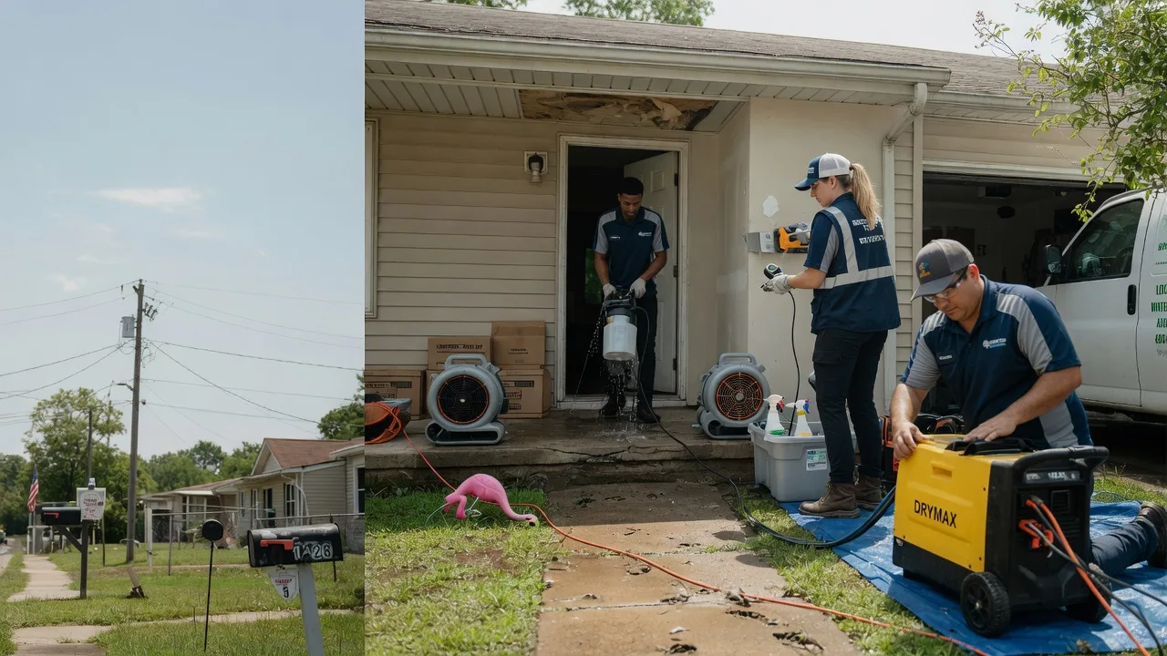 Storm Damage Water Removal in Portsmouth, IA near me